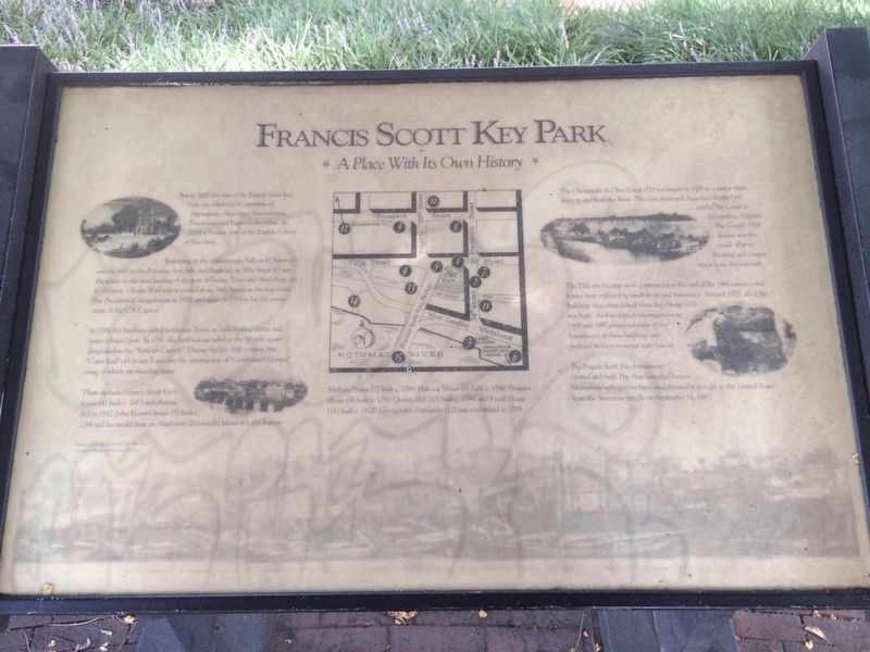 Francis Scott Key Park Marker image. Click for full size.
