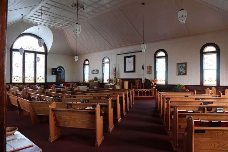 Swain Memorial United Methodist Church Sanctuary image. Click for full size.