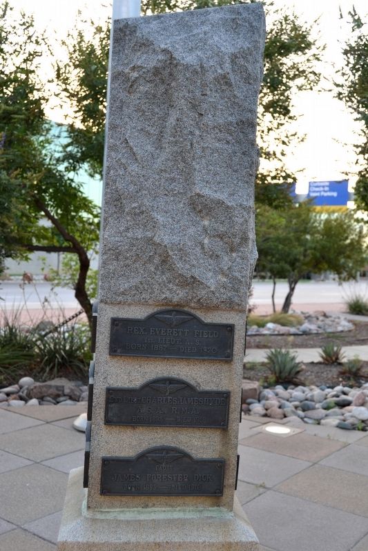 Love Field Airman Memorial. Click for full size. Love Field Airman Memorial image. Click for full size.