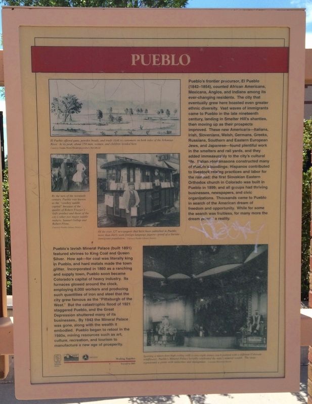 Pueblo Marker (Panel 2). Click for full size. Pueblo Marker (Panel 2) image. Click for full size.