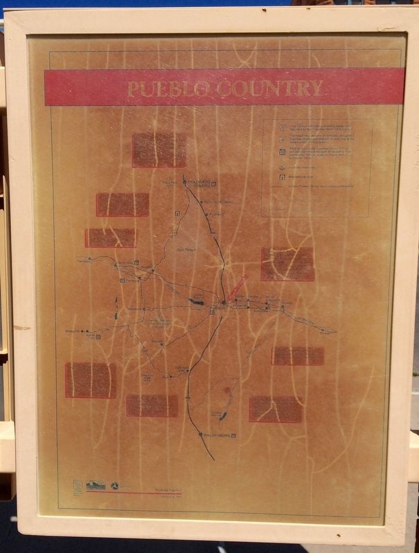 Pueblo Marker (Panel 4 Map) image. Click for full size.