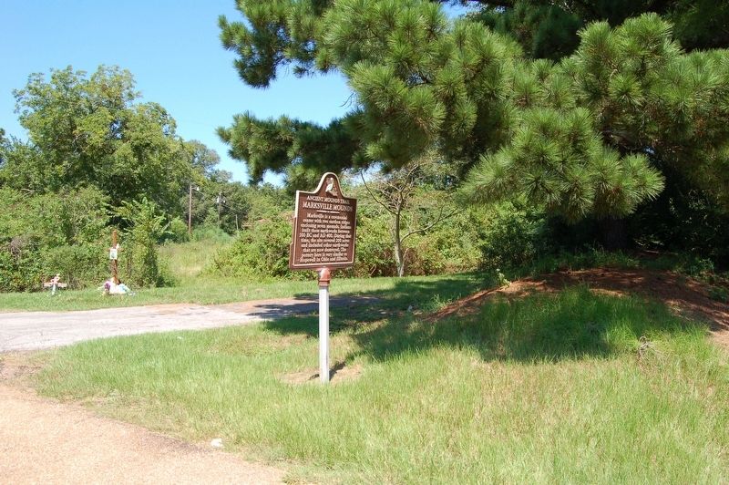 Marksville Mounds Marker image. Click for full size.