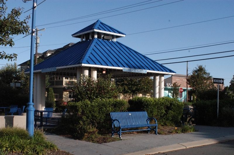 Veterans Plaza Marker image. Click for full size.