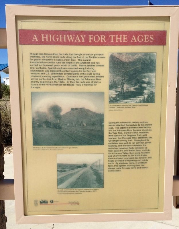 A Highway for the Ages (Panel 1). Click for full size. A Highway for the Ages (Panel 1) image. Click for full size.