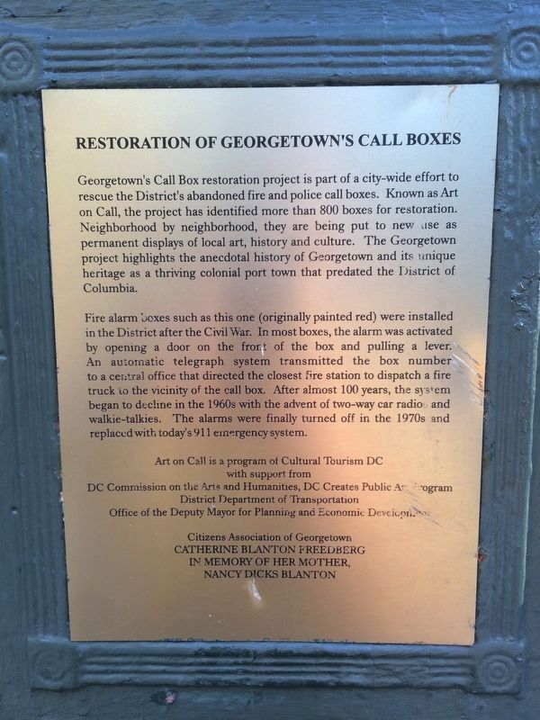 Political Salons of Georgetown Marker. Click for full size. Political Salons of Georgetown Marker image. Click for full size.