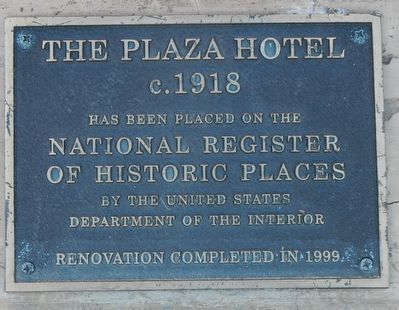 The Plaza Hotel image. Click for full size.
