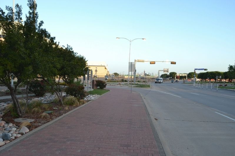 View to Southeast Along Herb Kelleher Way. Click for full size. View to Southeast Along Herb Kelleher Way image. Click for full size.
