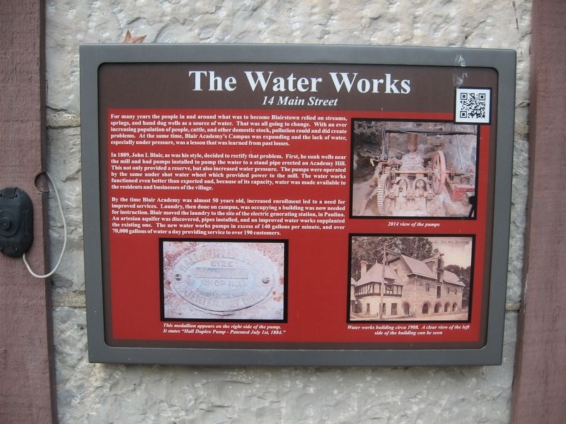 The Water Works Marker image. Click for full size.