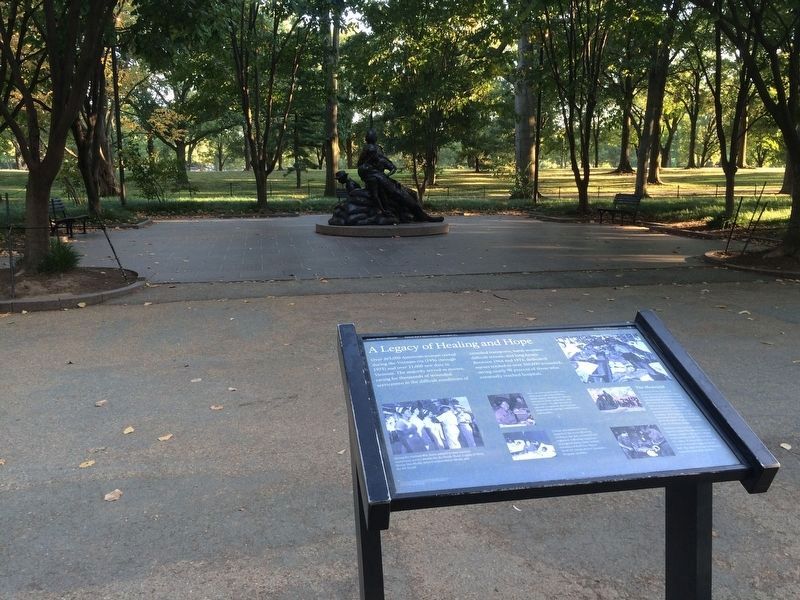 A Legacy of Healing and Hope Marker. Click for full size. A Legacy of Healing and Hope Marker image. Click for full size.