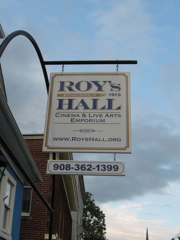 Roy’s Hall image. Click for full size.