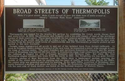 Broad Streets of Thermopiles Marker image. Click for full size.