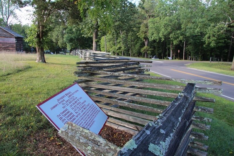 Johnson's Brigade Marker image. Click for full size.