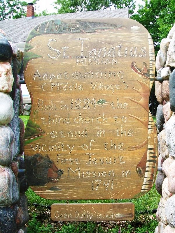 St. Ignatius Mission Marker. Click for full size. St. Ignatius Mission Marker image. Click for full size.