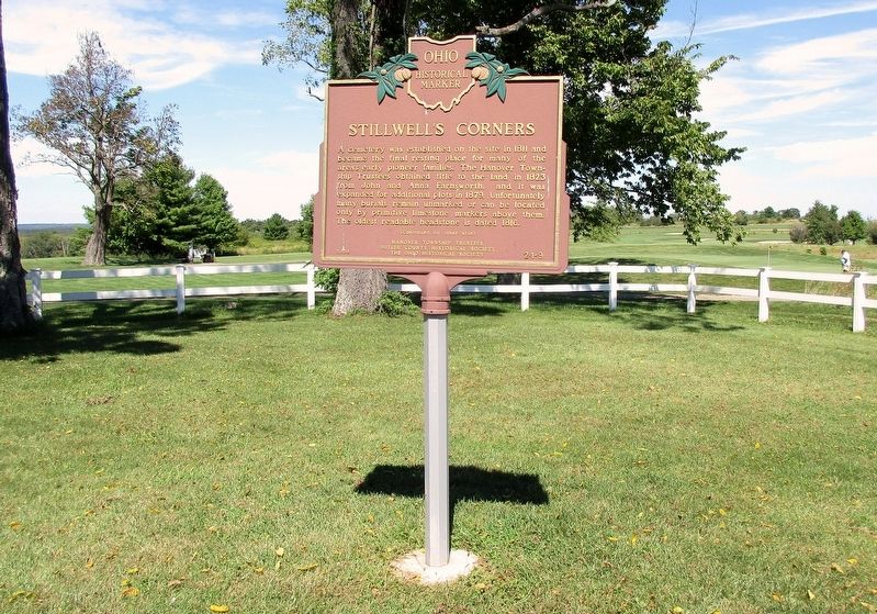 Stillwell’s Corners Marker image. Click for full size.