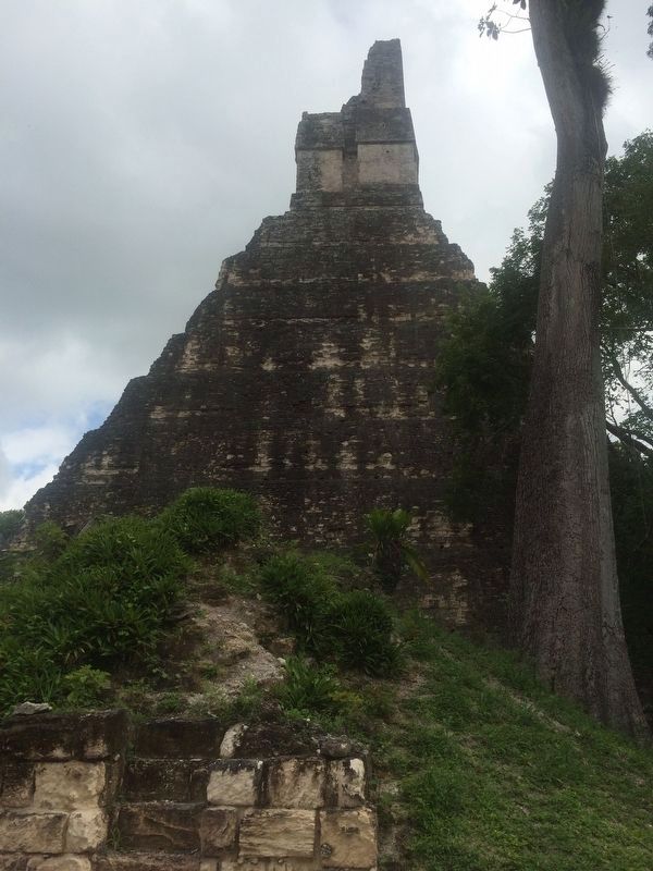 East Plaza at Tikal Marker. Click for full size. East Plaza at Tikal Marker image. Click for full size.
