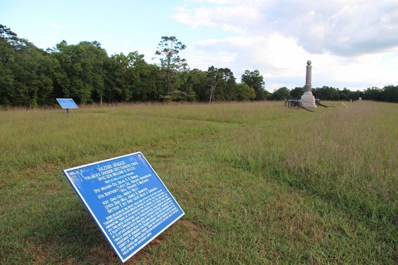 Hazen's Brigade Marker image. Click for full size.