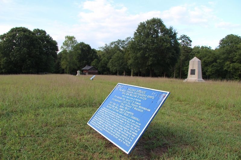 Hazen's Brigade Marker image. Click for full size.