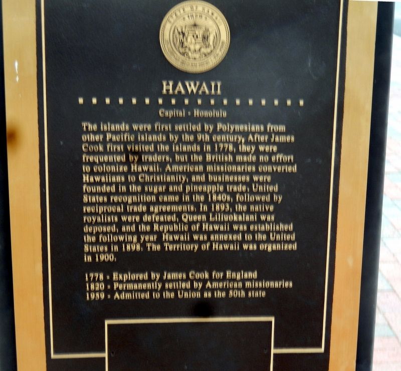 Hawaii Marker image. Click for full size.