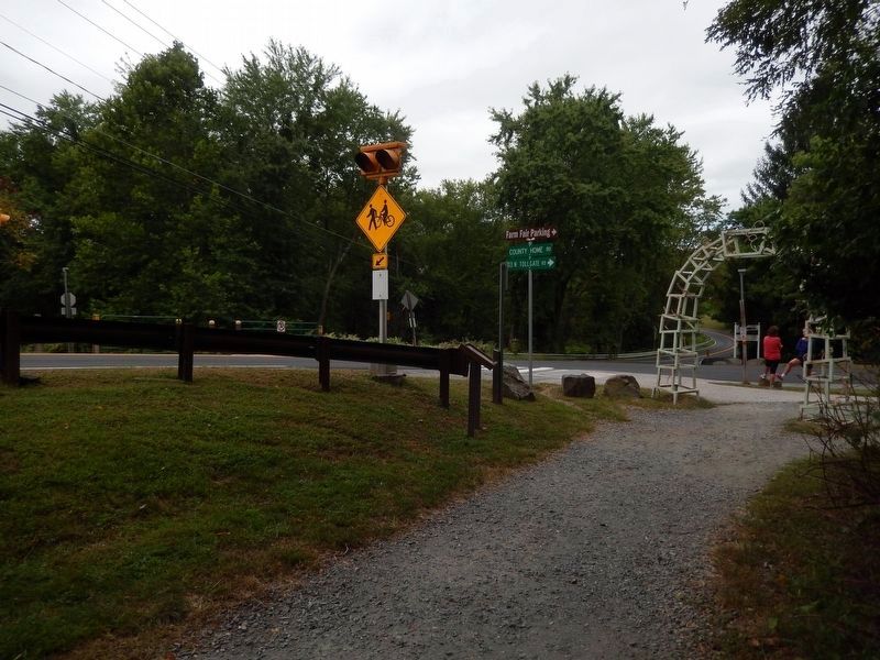 Ma & Pa Heritage Trail Marker. Click for full size. Ma & Pa Heritage Trail Marker image. Click for full size.