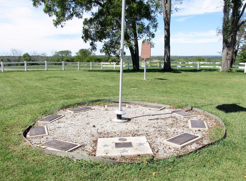 Stillwell Cemetery Veterans Memorial Marker image. Click for full size.