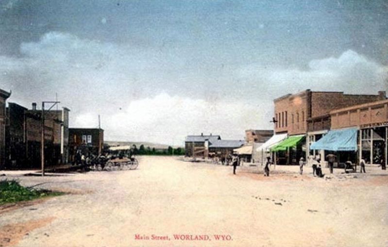 Main Street, Worland, Wyo image. Click for full size.