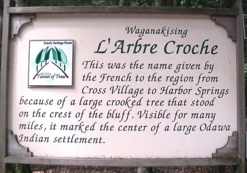 L'Arbre Croche Marker image. Click for full size.