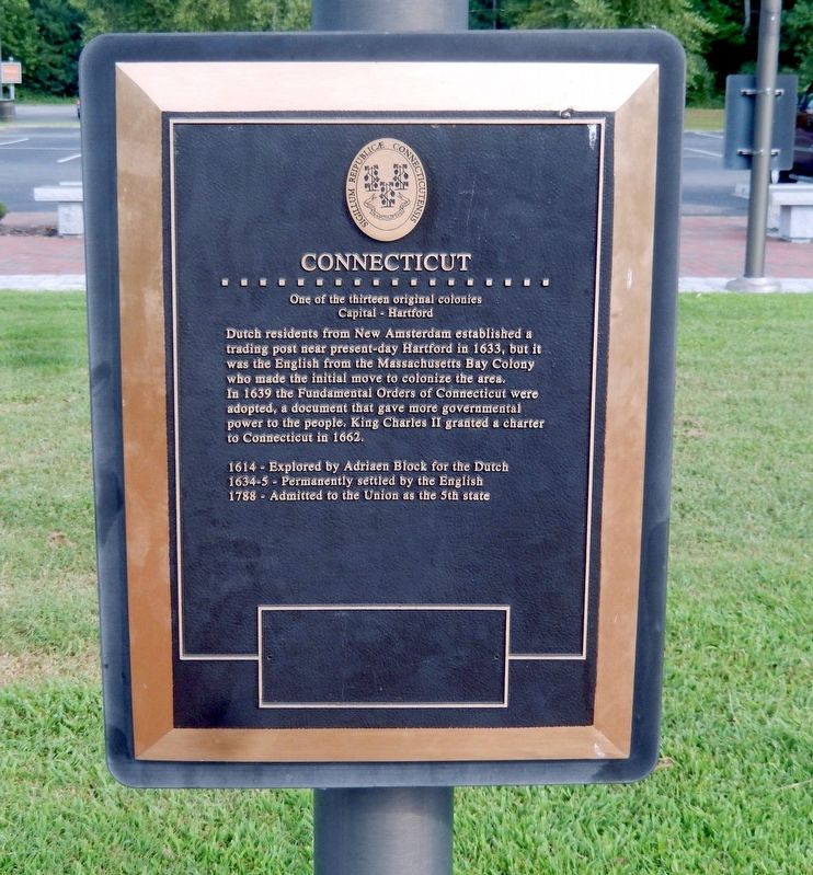 Connecticut Marker image. Click for full size.