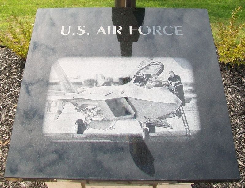 Veterans Memorial U.S. Air Force Marker image. Click for full size.