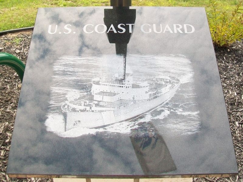 Veterans Memorial U.S. Coast Guard Marker. Click for full size. Veterans Memorial U.S. Coast Guard Marker image. Click for full size.