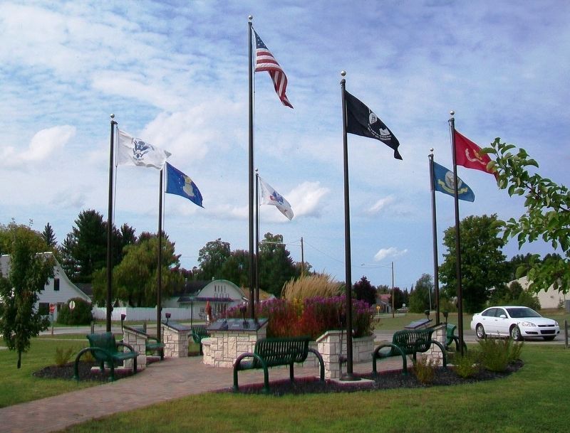 Veterans Memorial. Click for full size. Veterans Memorial image. Click for full size.