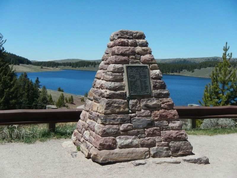 CCC Memorial located at the same overlook image. Click for full size.
