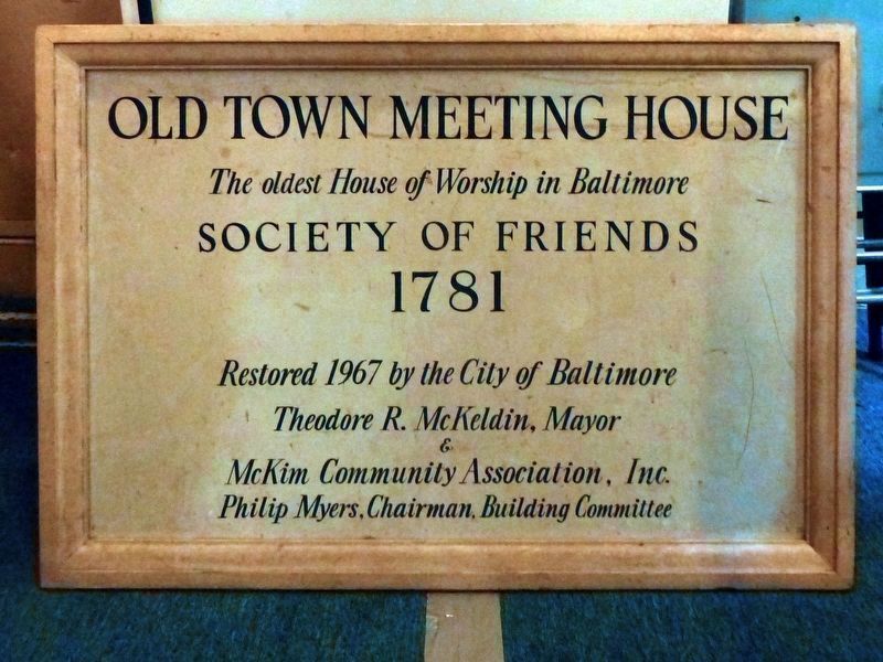 Old Town Meeting House image. Click for full size.