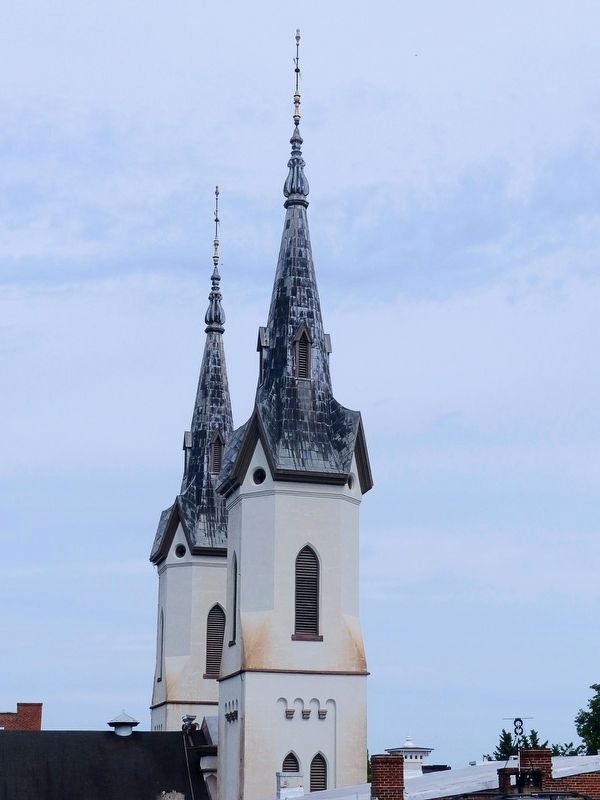 Evangelical Lutheran Church Spires. Click for full size. Evangelical Lutheran Church Spires image. Click for full size.