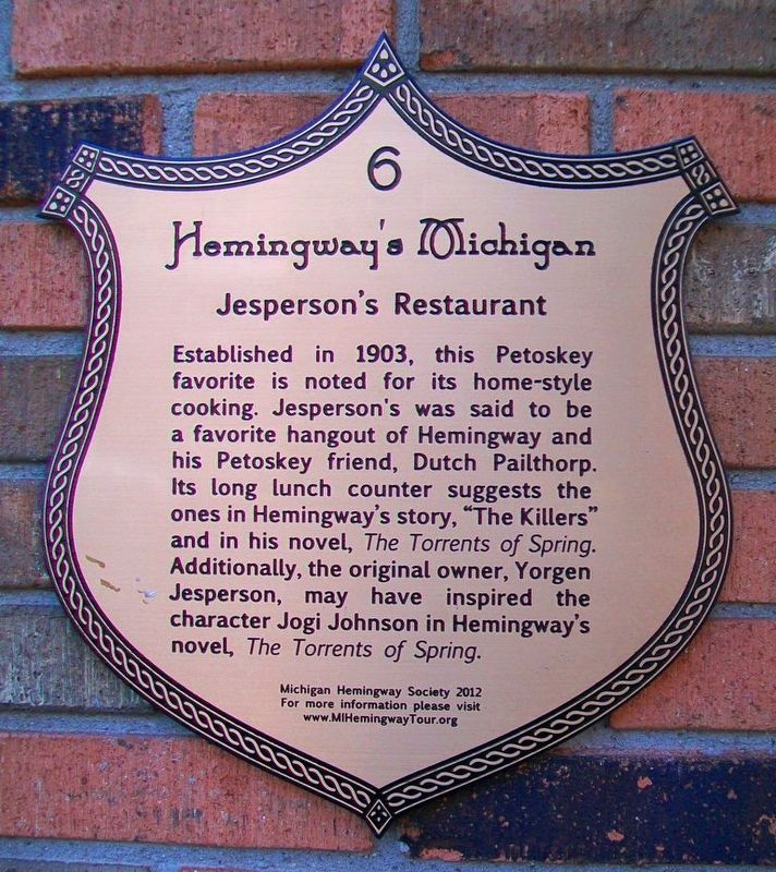 Jesperson's Restaurant Marker image. Click for full size.
