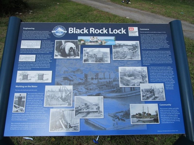 Black Rock Lock Marker image. Click for full size.