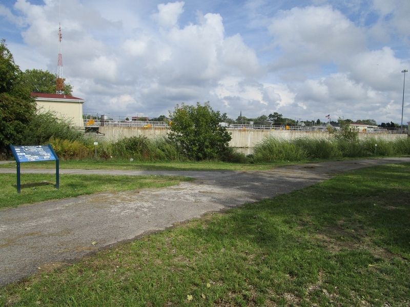 Black Rock Lock Marker. Click for full size. Black Rock Lock Marker image. Click for full size.