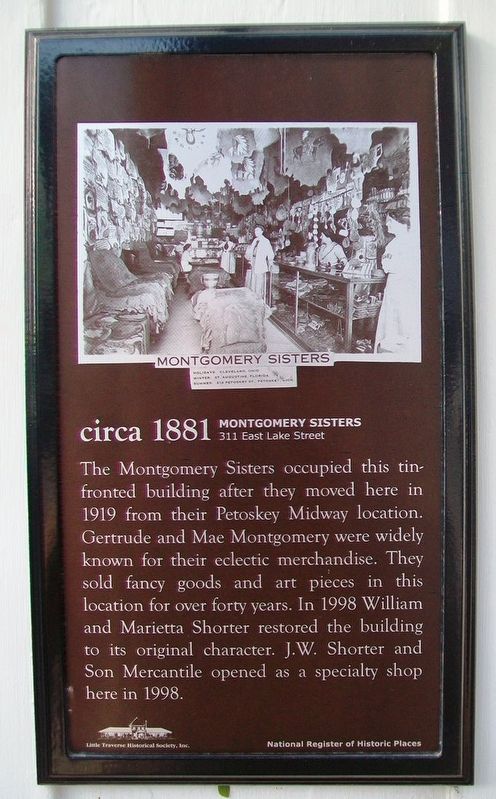 Montgomery Sisters Marker image. Click for full size.