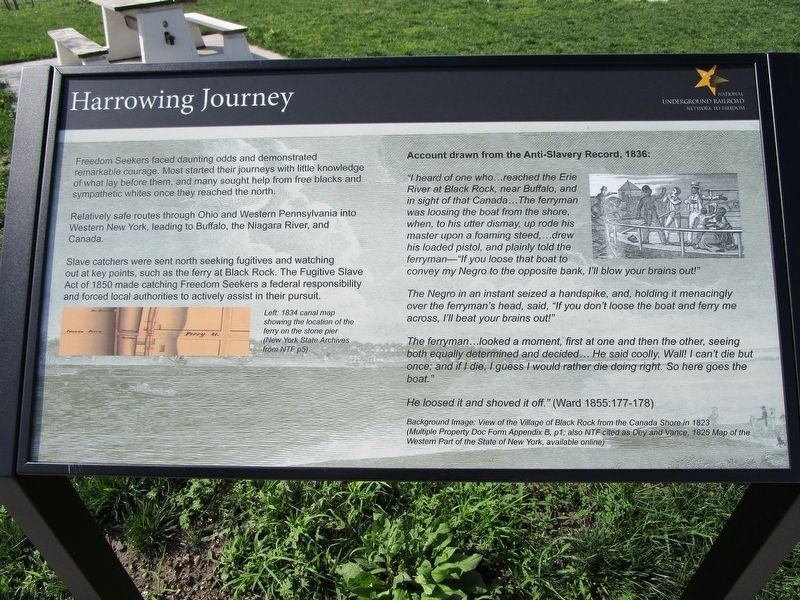 Harrowing Journey Marker image. Click for full size.