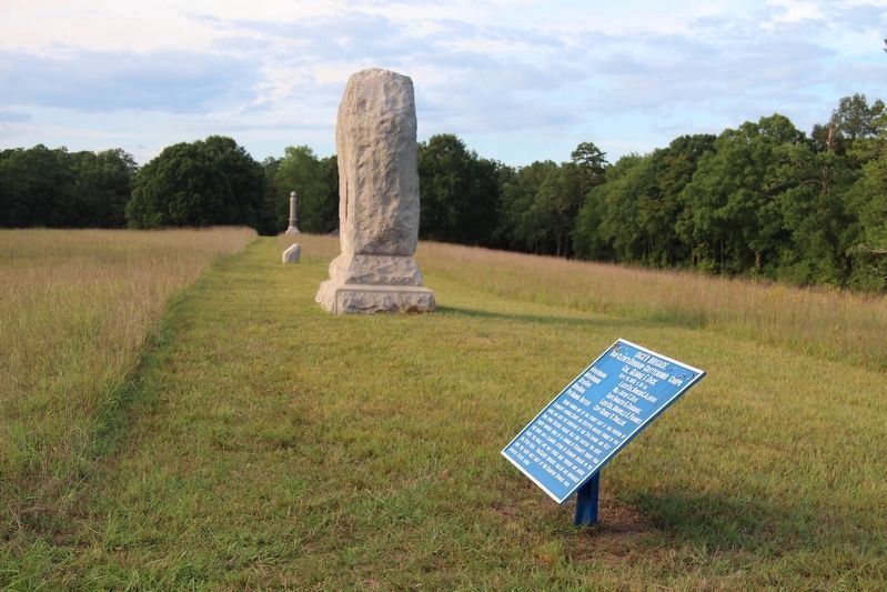 Dick's Brigade Marker. Click for full size. Dick's Brigade Marker image. Click for full size.