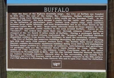 Buffalo Marker image. Click for full size.