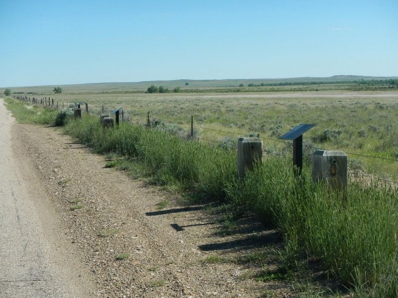 “We live like the prairie dogs that surround us
” Marker. Click for full size. “We live like the prairie dogs that surround us
” Marker image. Click for full size.
