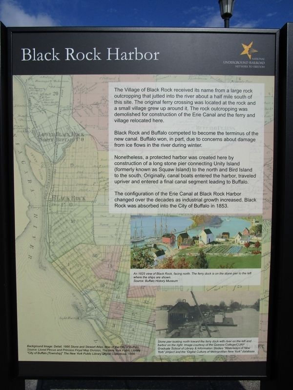 Black Rock Harbor Panel. Click for full size. Black Rock Harbor Panel image. Click for full size.