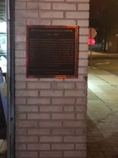 Douglas Franklin Davis Marker. Click for full size. Douglas Franklin Davis Marker image. Click for full size.