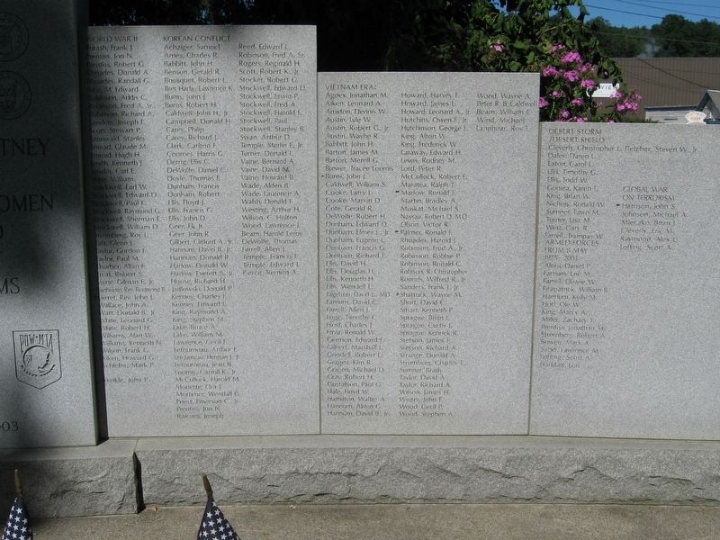Putney Veterans Monument. Click for full size. Putney Veterans Monument image. Click for full size.