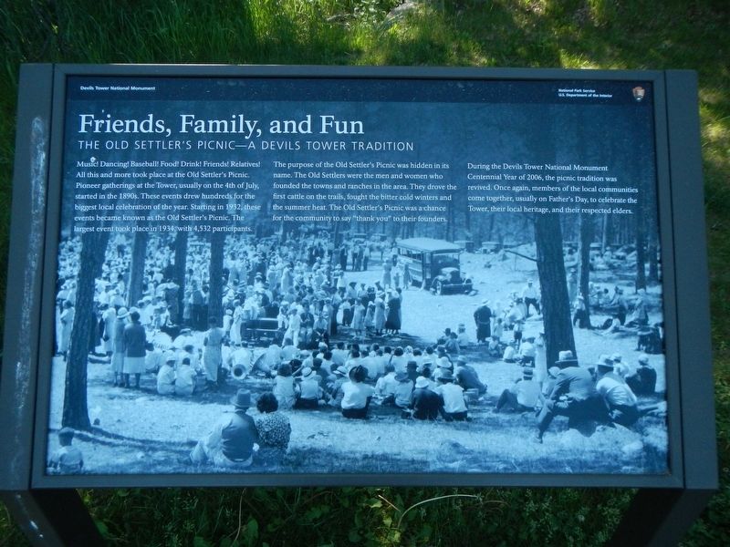Friends, Family, and Fun Marker. Click for full size. Friends, Family, and Fun Marker image. Click for full size.