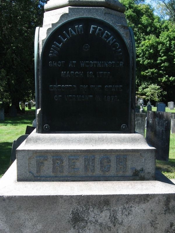 William French Marker image. Click for full size.