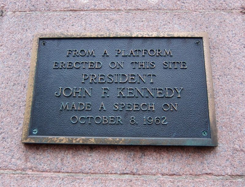 Kennedy Speech Marker image. Click for full size.