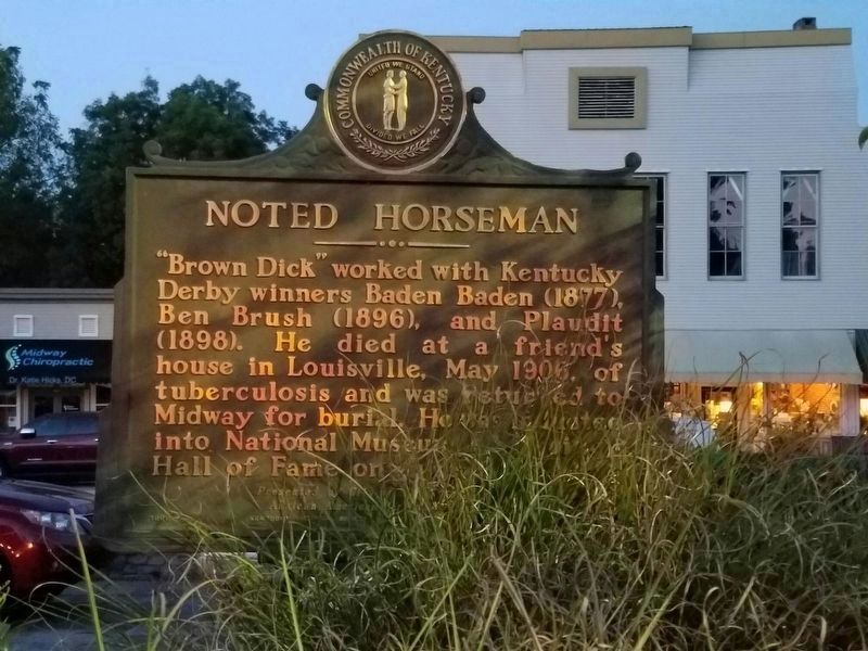 Noted Horseman Marker image. Click for full size.