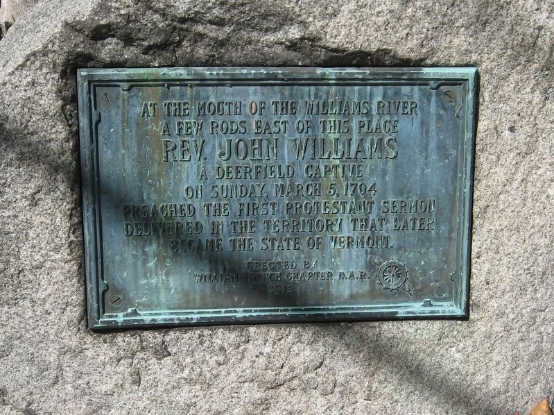 Rev. John Williams Marker. Click for full size. Rev. John Williams Marker image. Click for full size.
