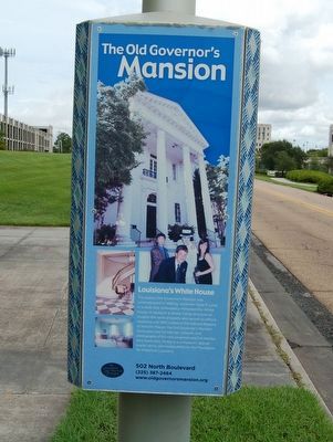 The Old Governor's Mansion Marker image. Click for full size.
